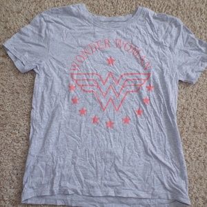 Grey Wonder Woman Tee